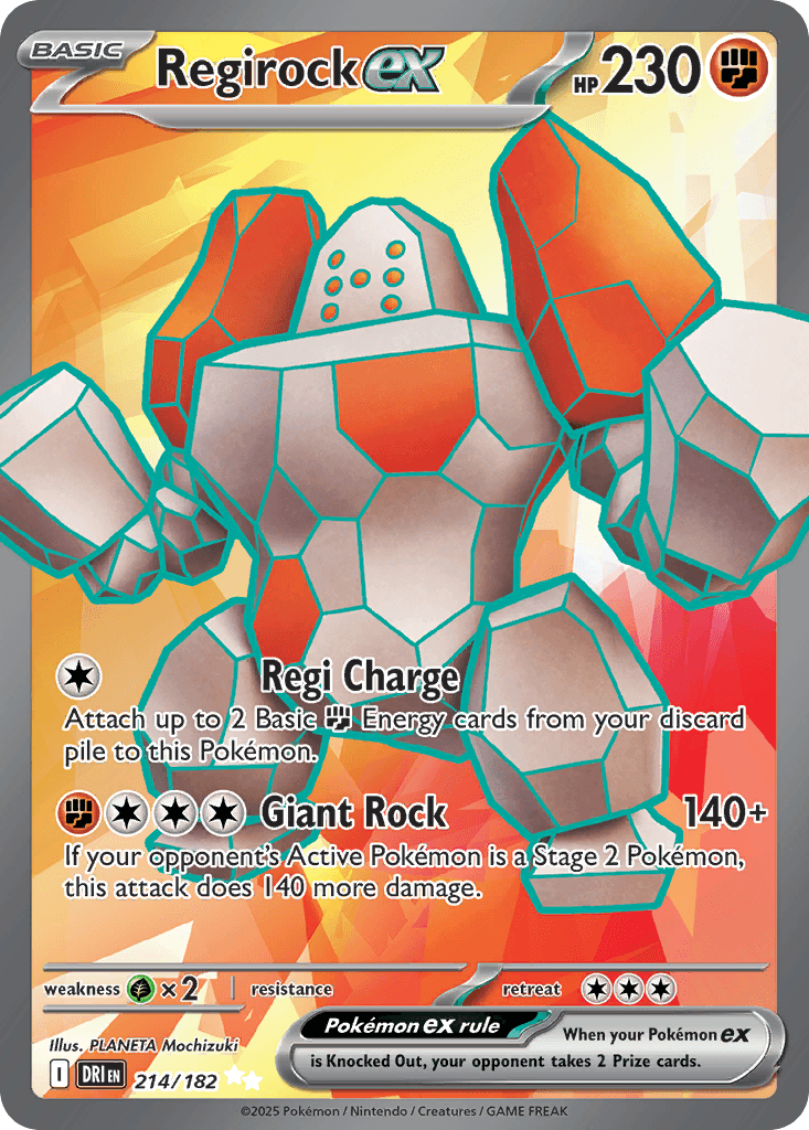 Regirock ex SV10-214