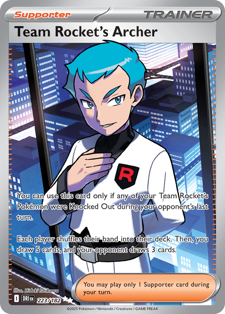 Team Rocket's Archer SV10-223