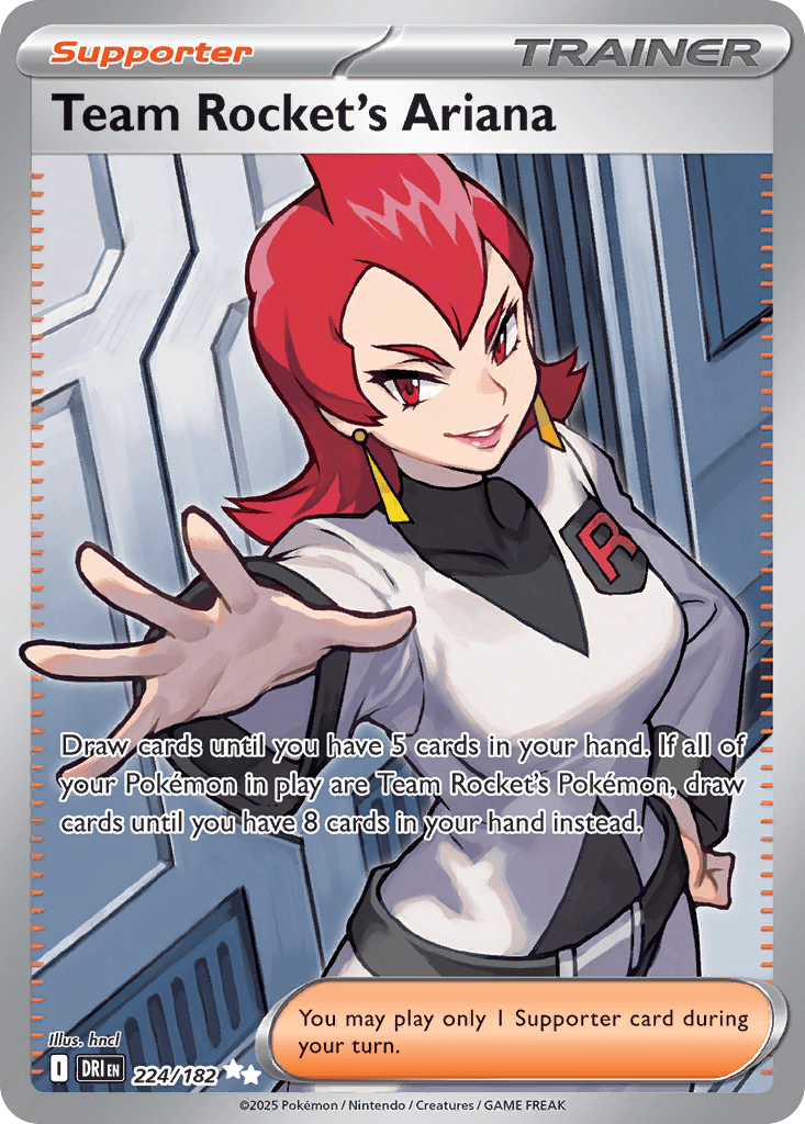 Team Rocket's Ariana SV10-224