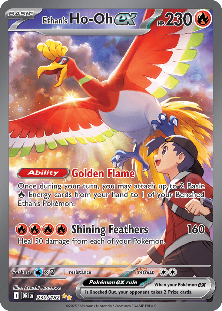 Ethan's Ho-Oh ex SV10-230