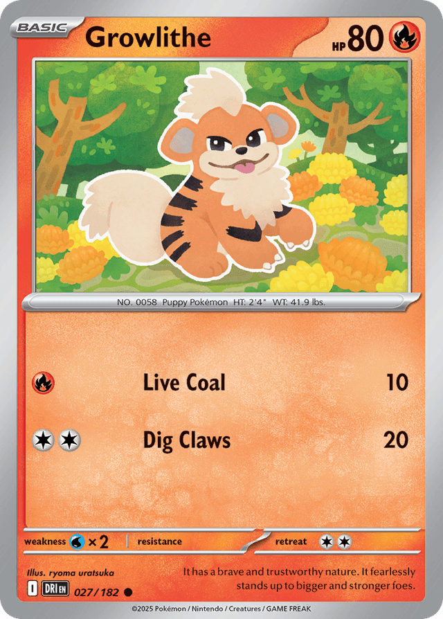 Growlithe SV10-27
