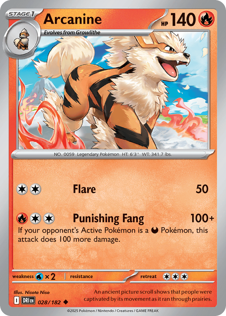 Arcanine SV10-28