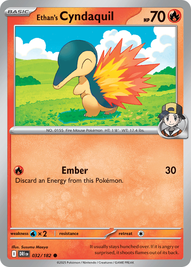 Ethan's Cyndaquil SV10-32