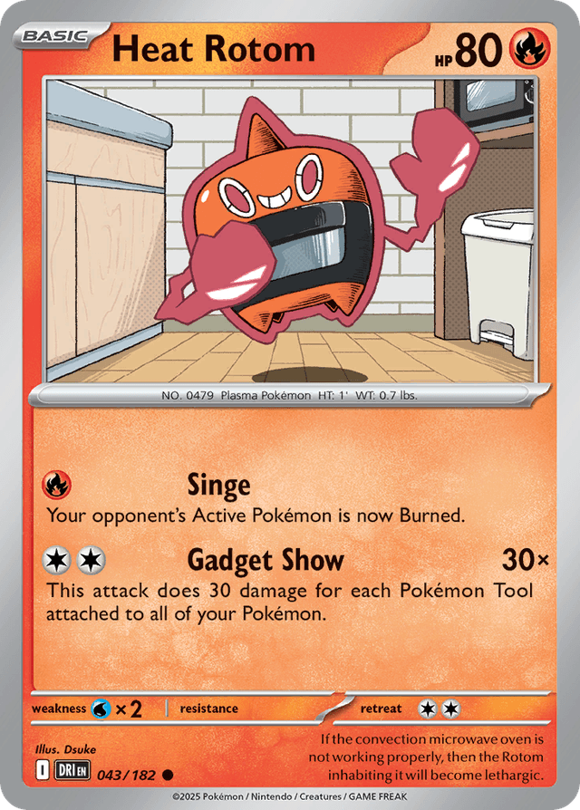 Heat Rotom SV10-43