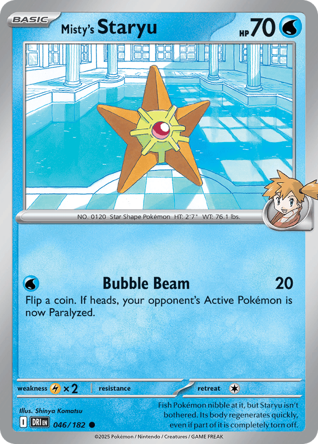 Misty's Staryu SV10-46