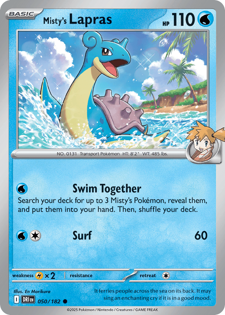 Misty's Lapras SV10-50