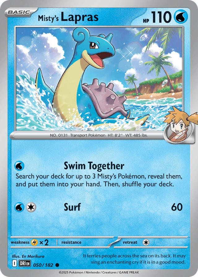Misty's Lapras SV10-50
