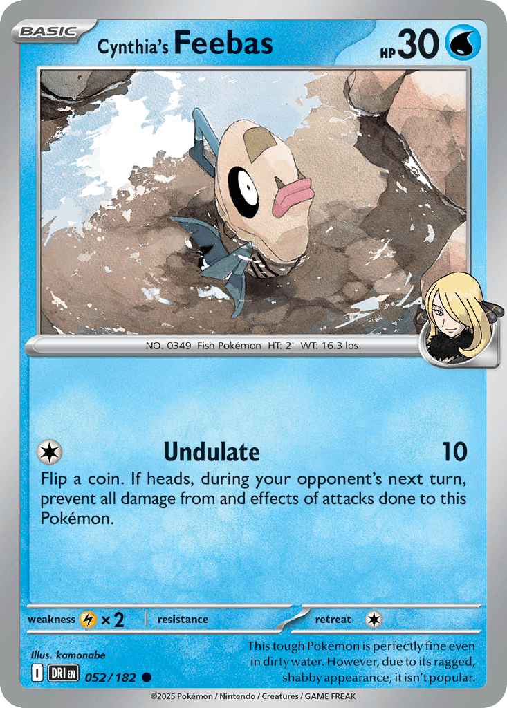 Cynthia's Feebas SV10-52