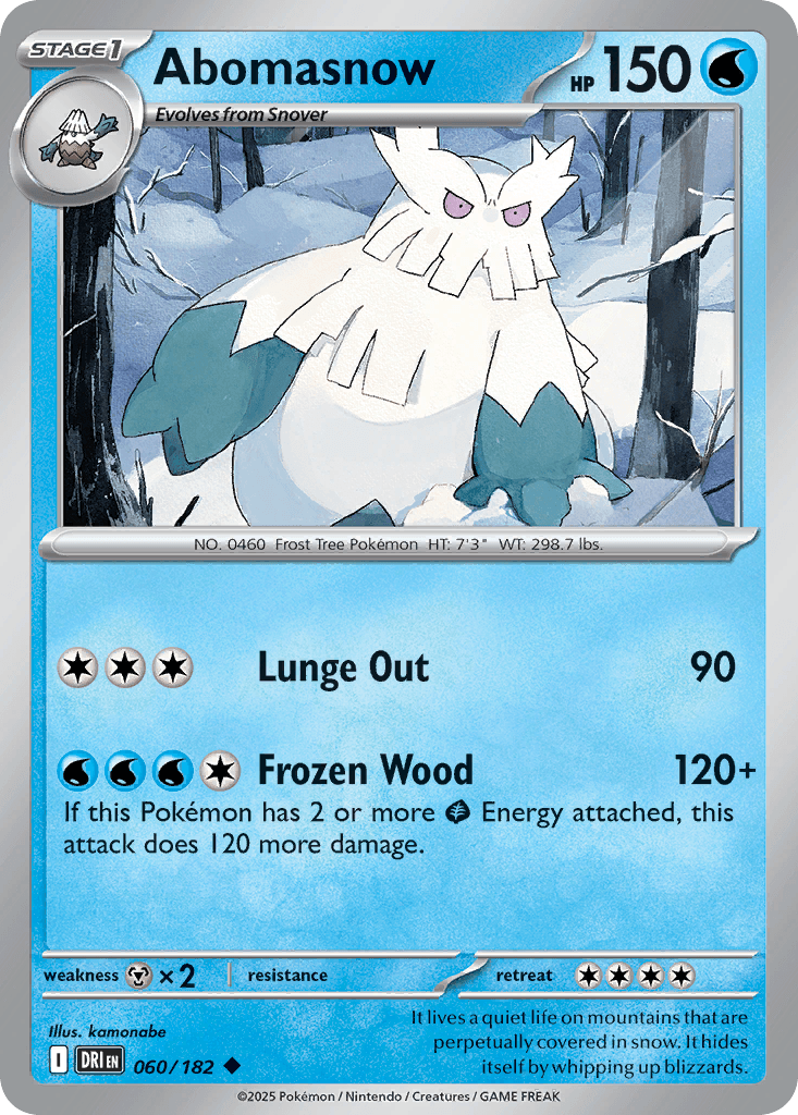 Abomasnow SV10-60