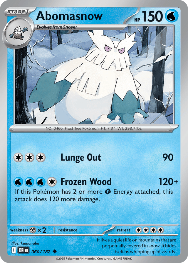 Abomasnow SV10-60