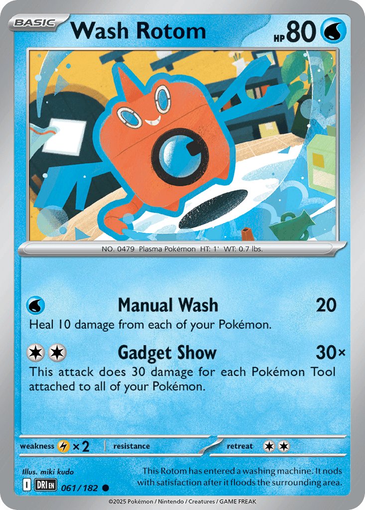 Wash Rotom SV10-61