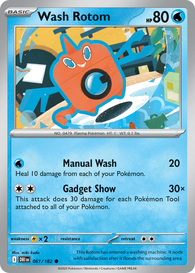 Wash Rotom SV10-61