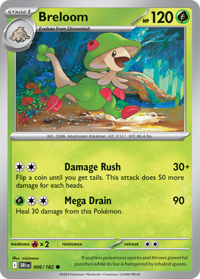 Breloom SV10-6