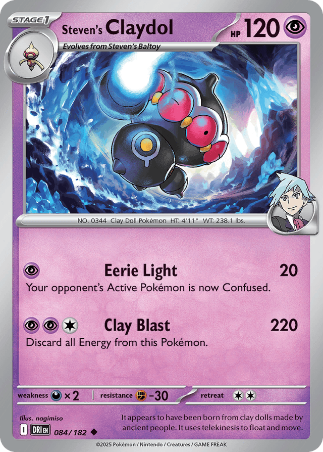 Steven's Claydol SV10-84