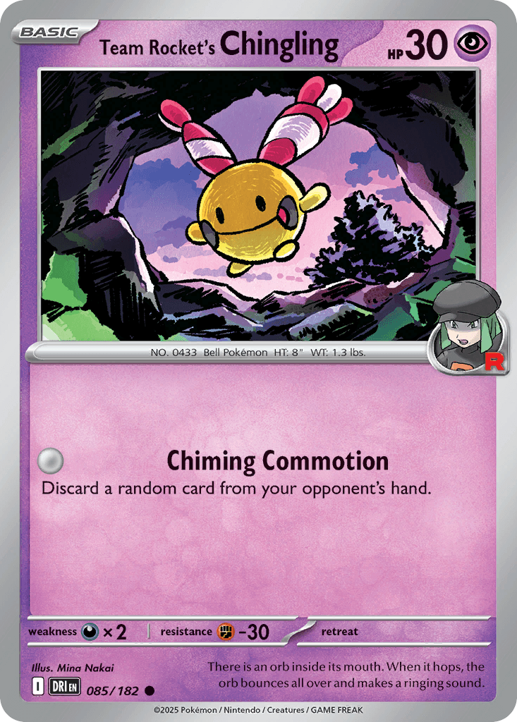 Team Rocket's Chingling SV10-85