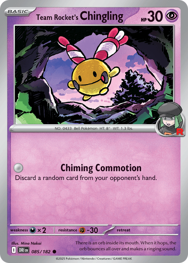 Team Rocket's Chingling SV10-85