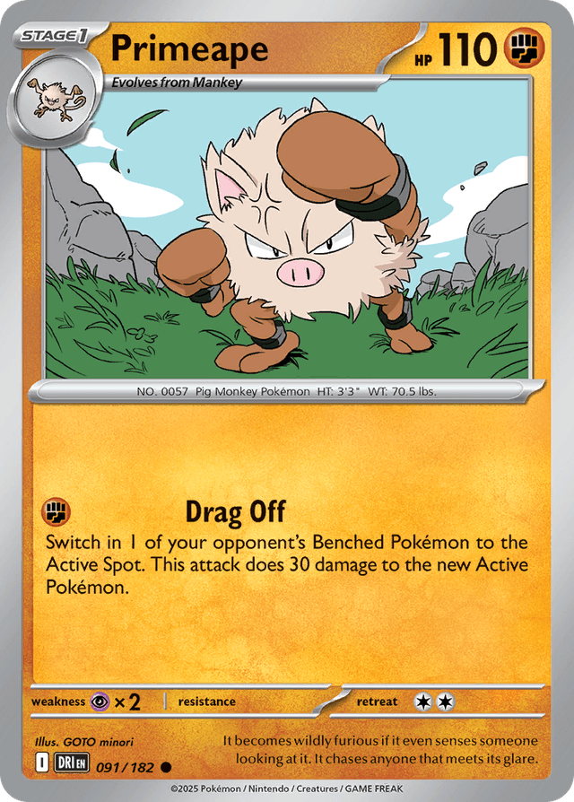 Primeape SV10-91