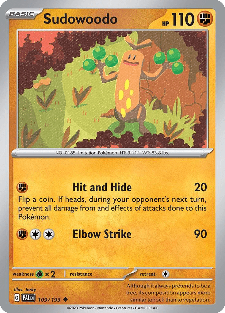 Sudowoodo SV2-109