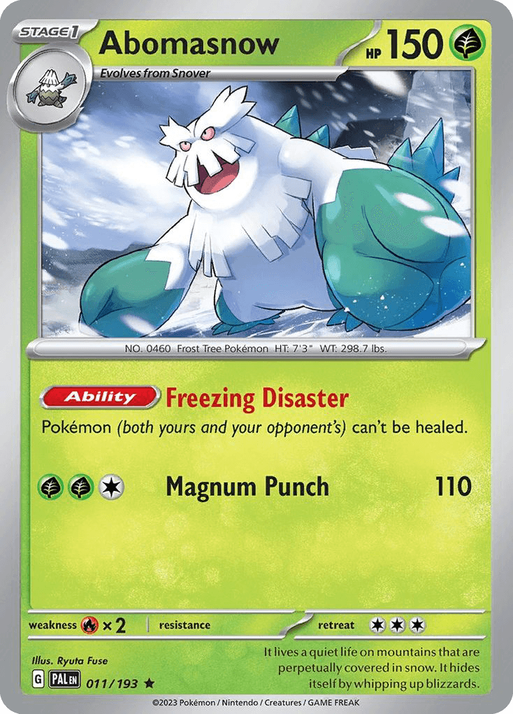 Abomasnow SV2-11