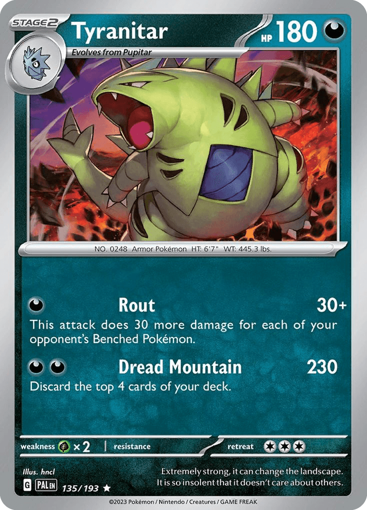 Tyranitar SV2-135