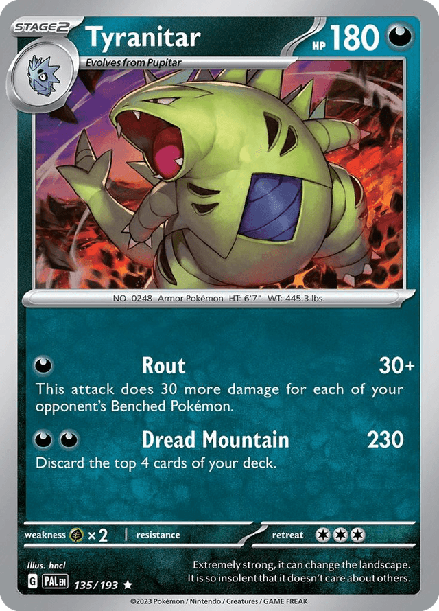 Tyranitar SV2-135