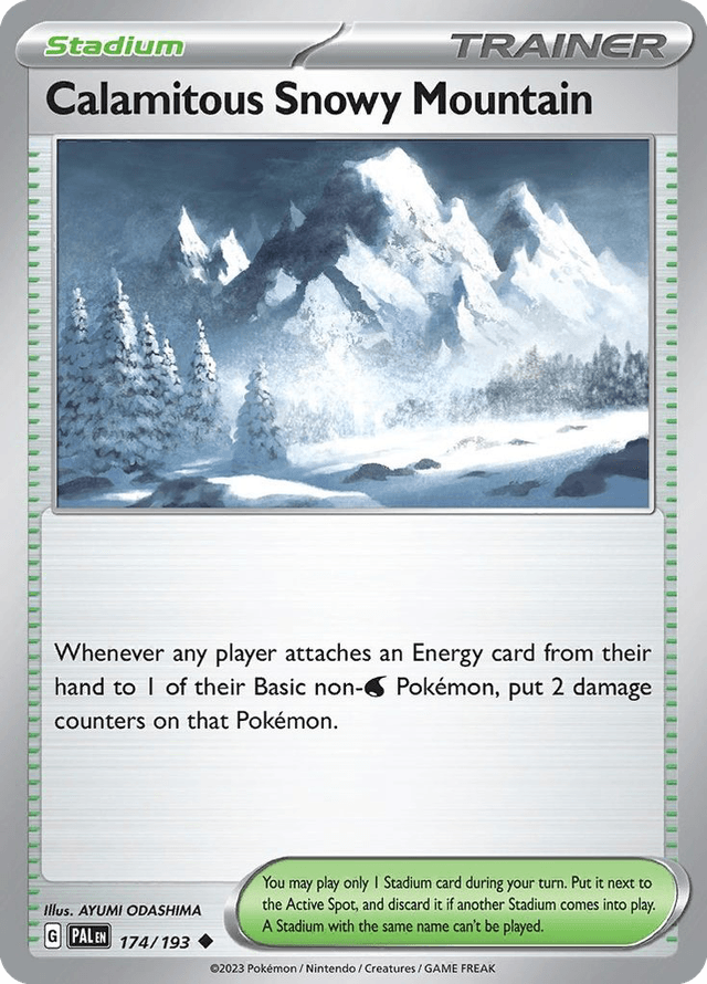 Calamitous Snowy Mountain SV2-174