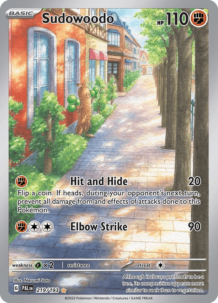 Sudowoodo SV2-219