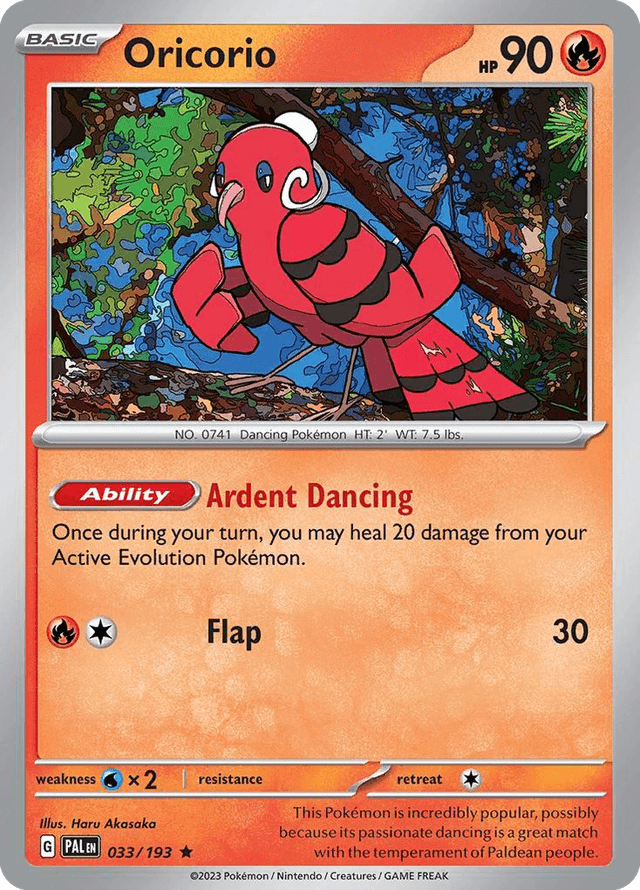 Oricorio SV2-33
