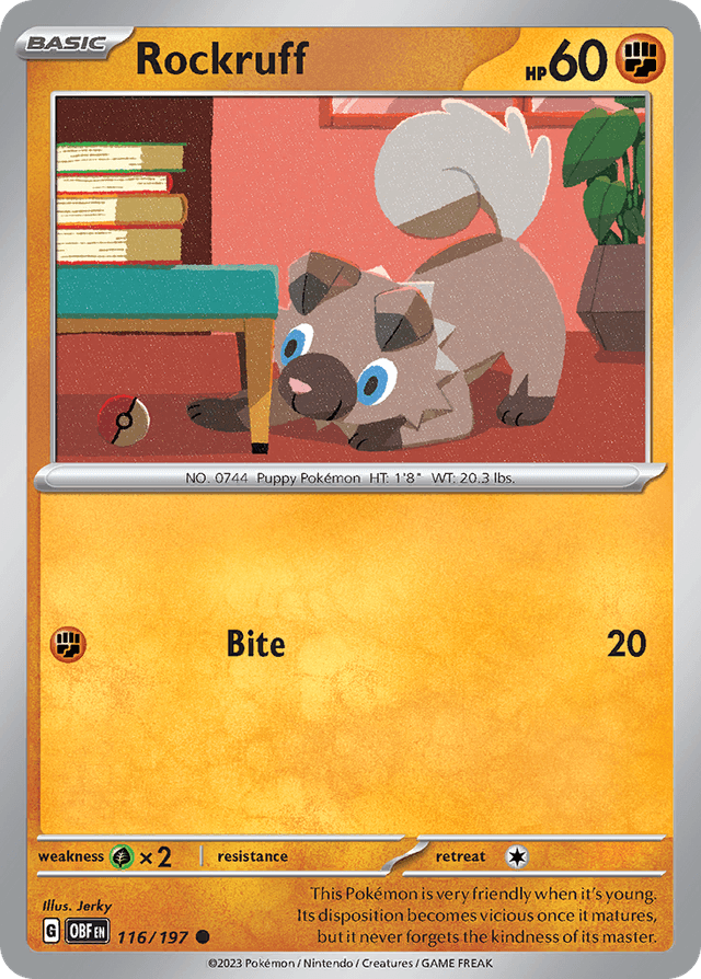 Rockruff SV3-116
