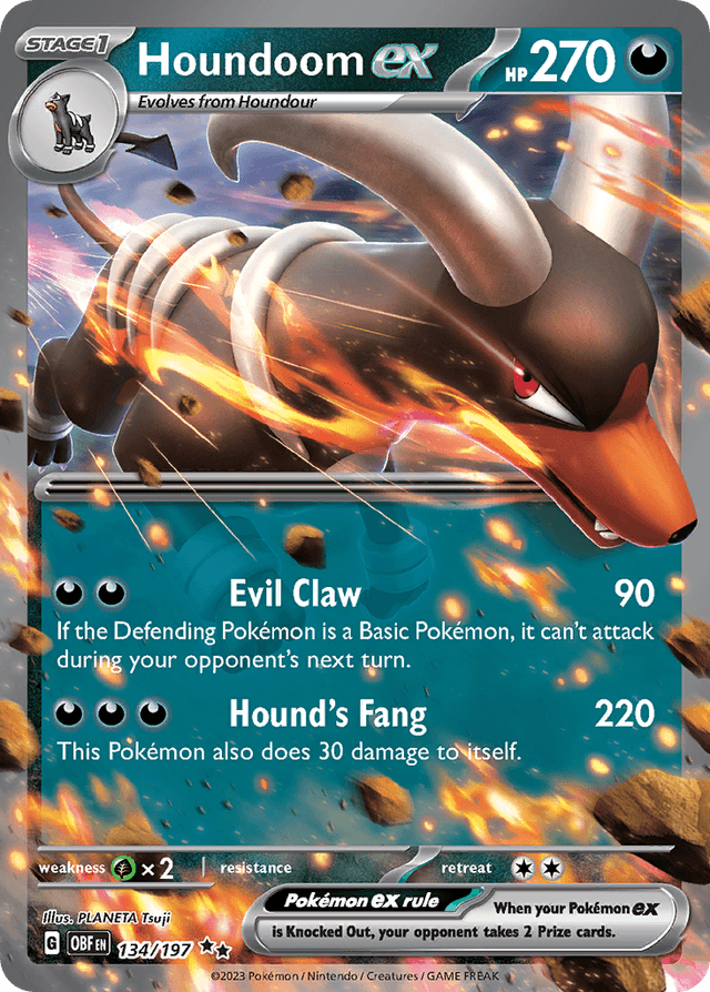 Houndoom ex SV3-134