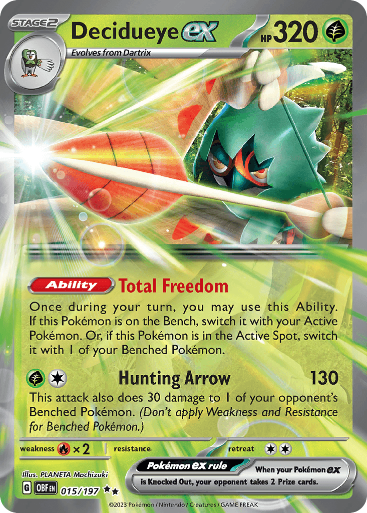 Decidueye ex SV3-15