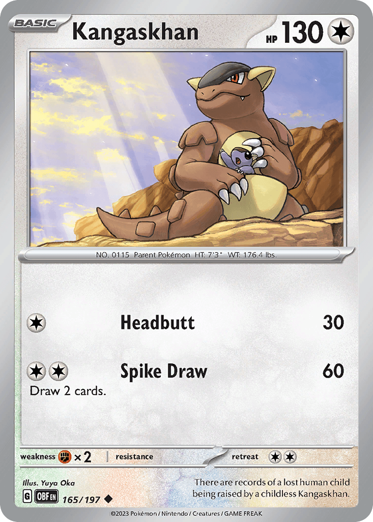 Kangaskhan SV3-165