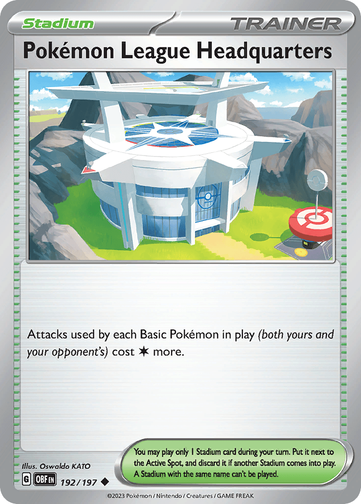Pokémon League Headquarters SV3-192