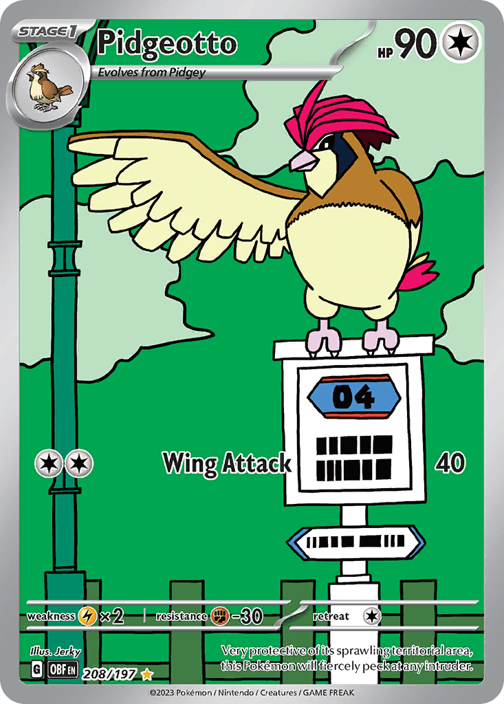 Pidgeotto SV3-208
