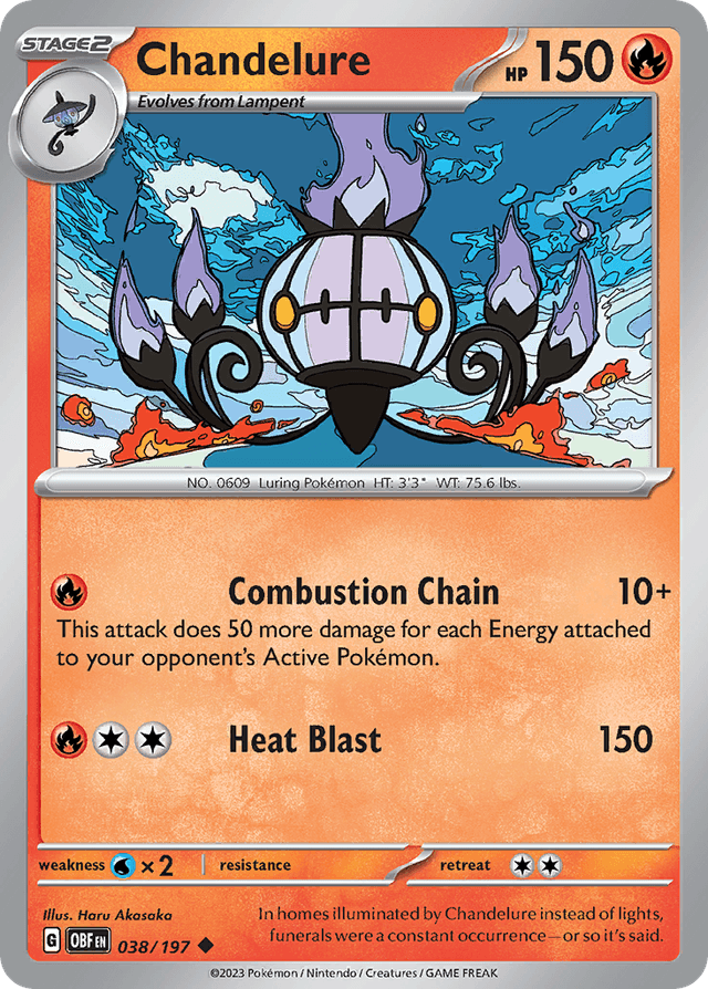 Chandelure SV3-38