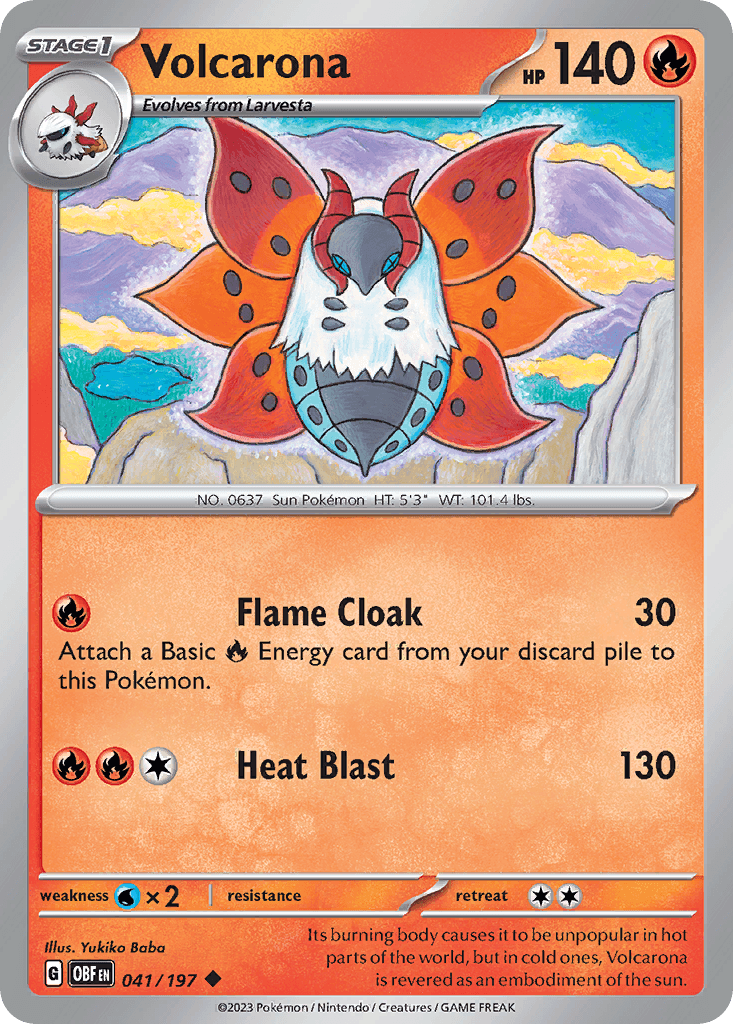 Volcarona SV3-41