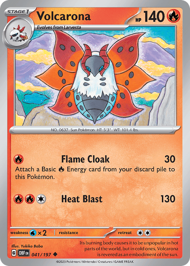 Volcarona SV3-41