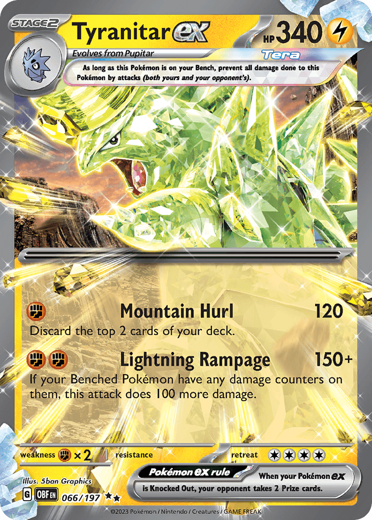 Tyranitar ex SV3-66