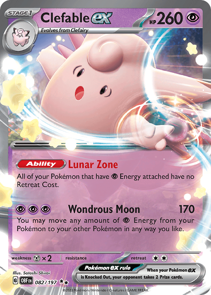 Clefable ex SV3-82