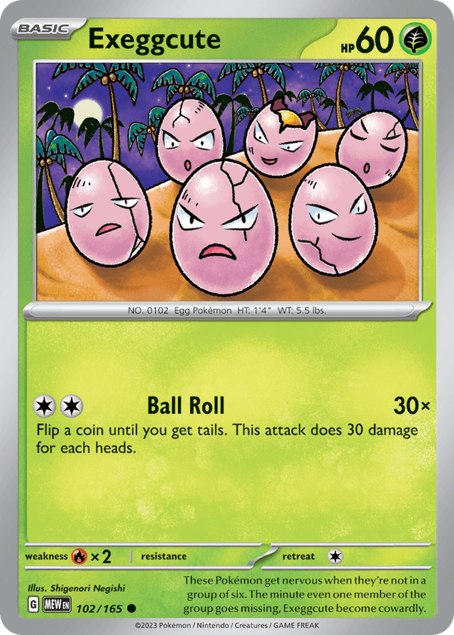 Exeggcute SV3PT5-102