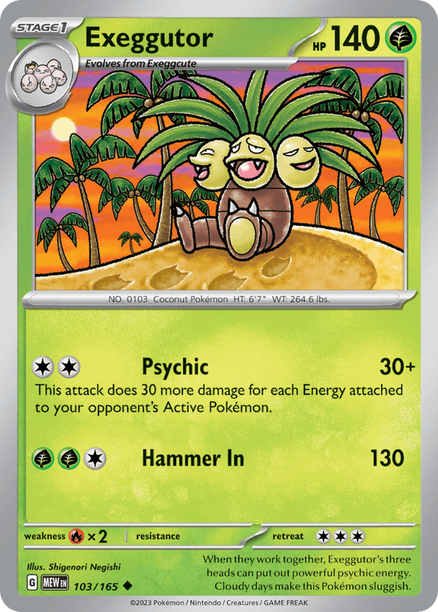 Exeggutor SV3PT5-103