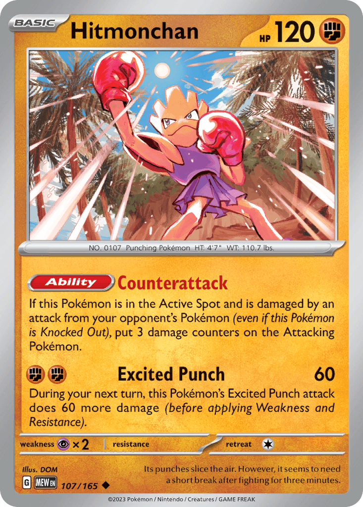 Hitmonchan SV3PT5-107