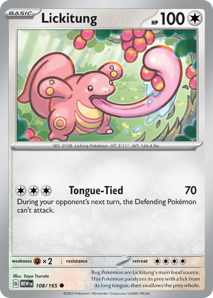 Lickitung SV3PT5-108