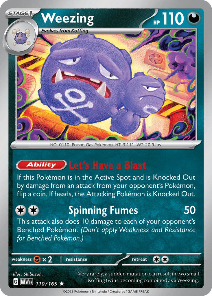Weezing SV3PT5-110