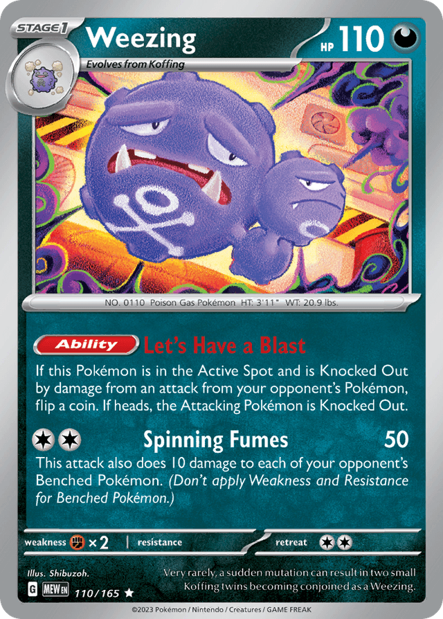 Weezing SV3PT5-110