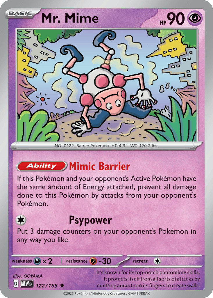 Mr. Mime SV3PT5-122