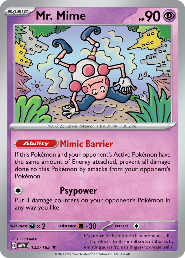 Mr. Mime SV3PT5-122