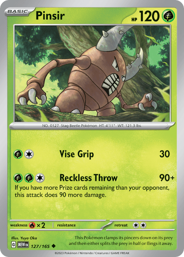 Pinsir SV3PT5-127