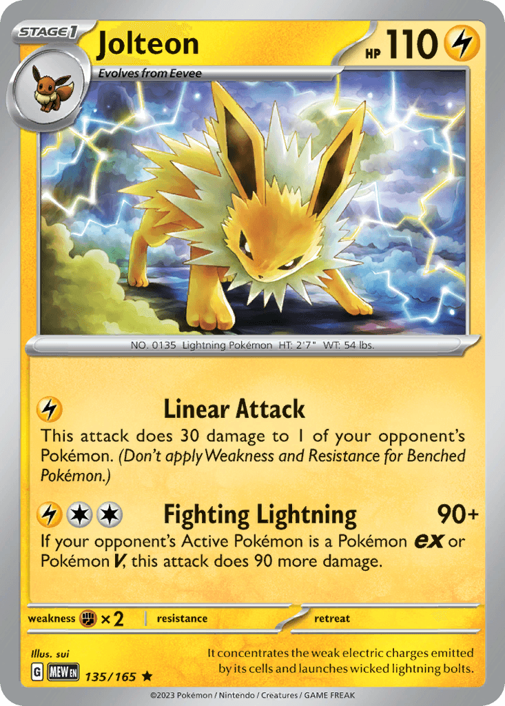 Jolteon SV3PT5-135