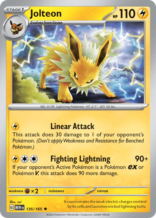 Jolteon SV3PT5-135